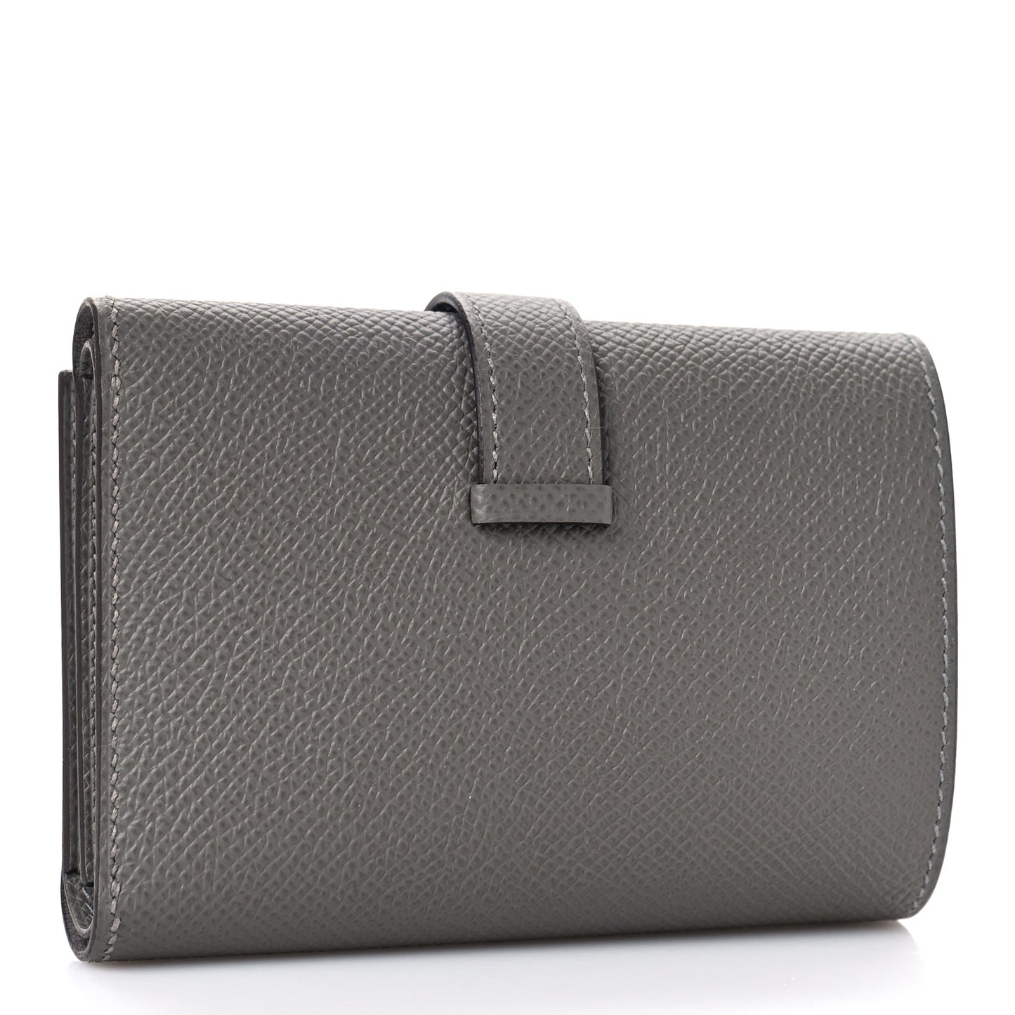 Epsom Tri-Fold Compact Bearn Wallet Gris Meyer
