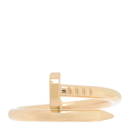 Cartier 18K Yellow Gold Juste Un Clou Ring 57 8 1 of 5