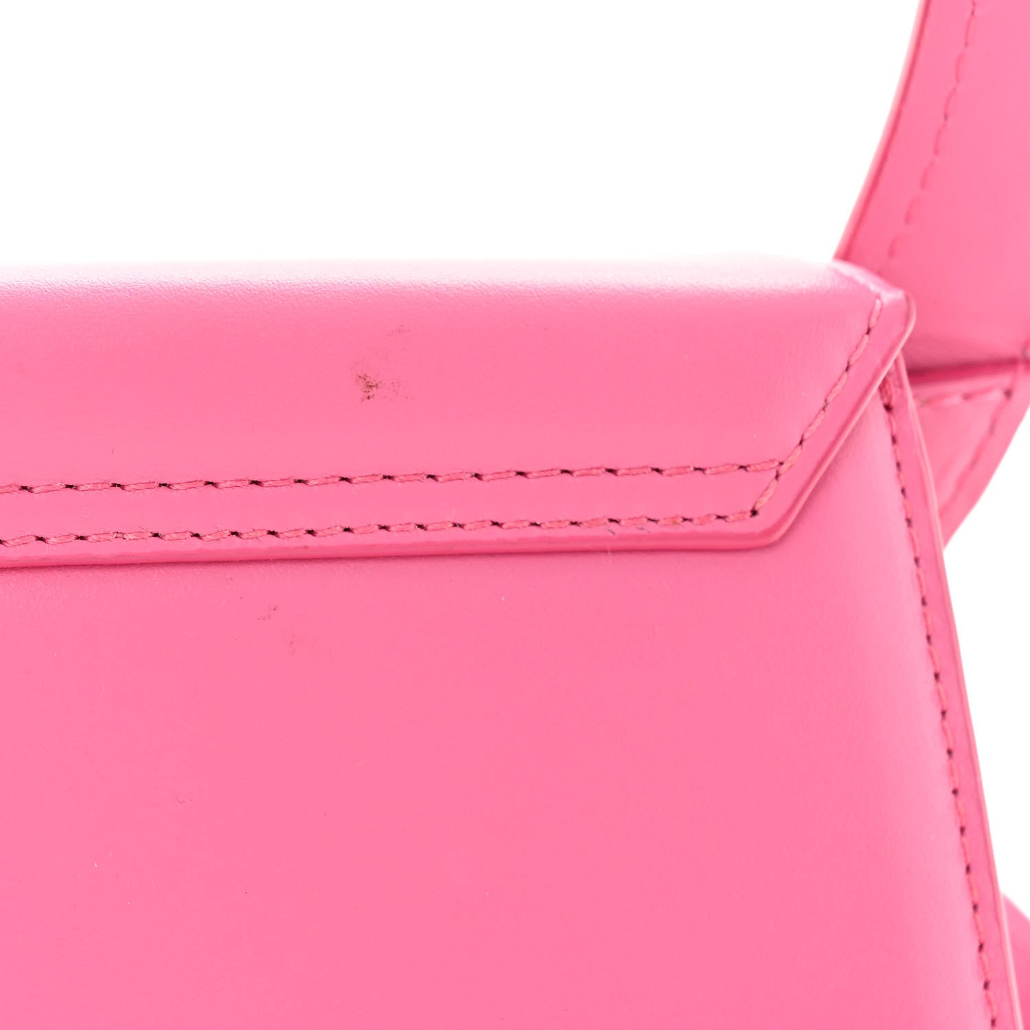 Jacquemus Smooth Calfskin Le Sac Rond Pink 16 of 18