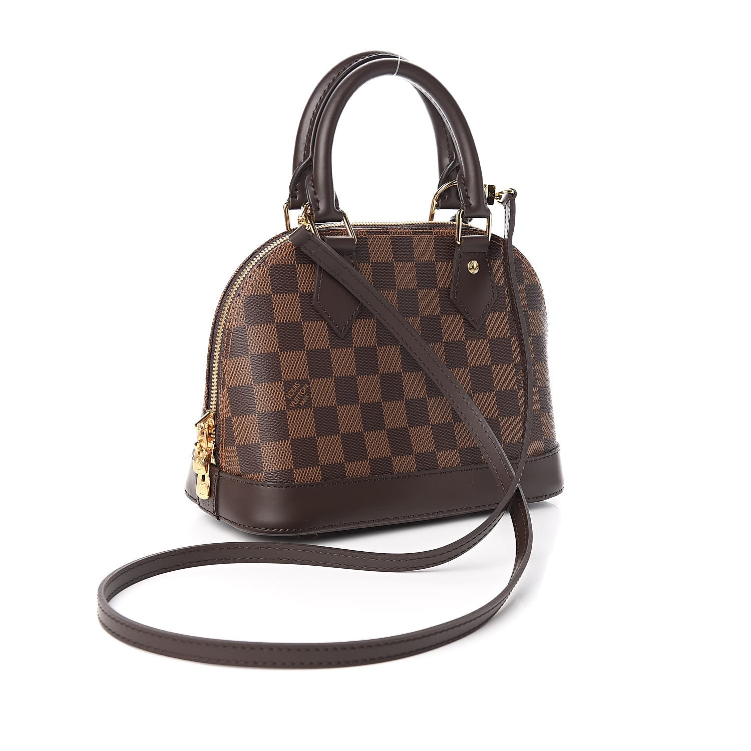 Louis Vuitton Damier Ebene Alma BB 3 of 10