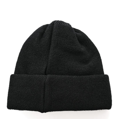 Chanel Cashmere CC Beanie Hat Black 3 of 6