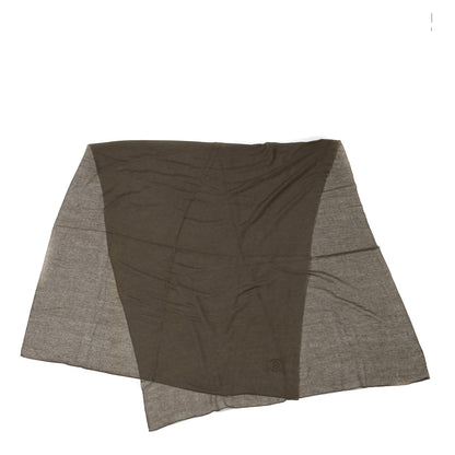 Hermes Cashmere Silk Plume Unie Stole Etoupe 2 of 4