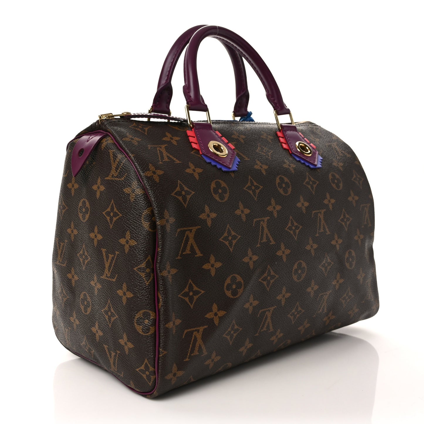 Monogram Totem Speedy 30 Magenta