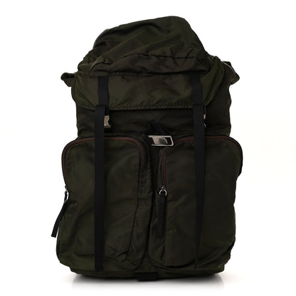 Prada Tessuto Nylon Buckle Backpack Mimetico 1 of 13