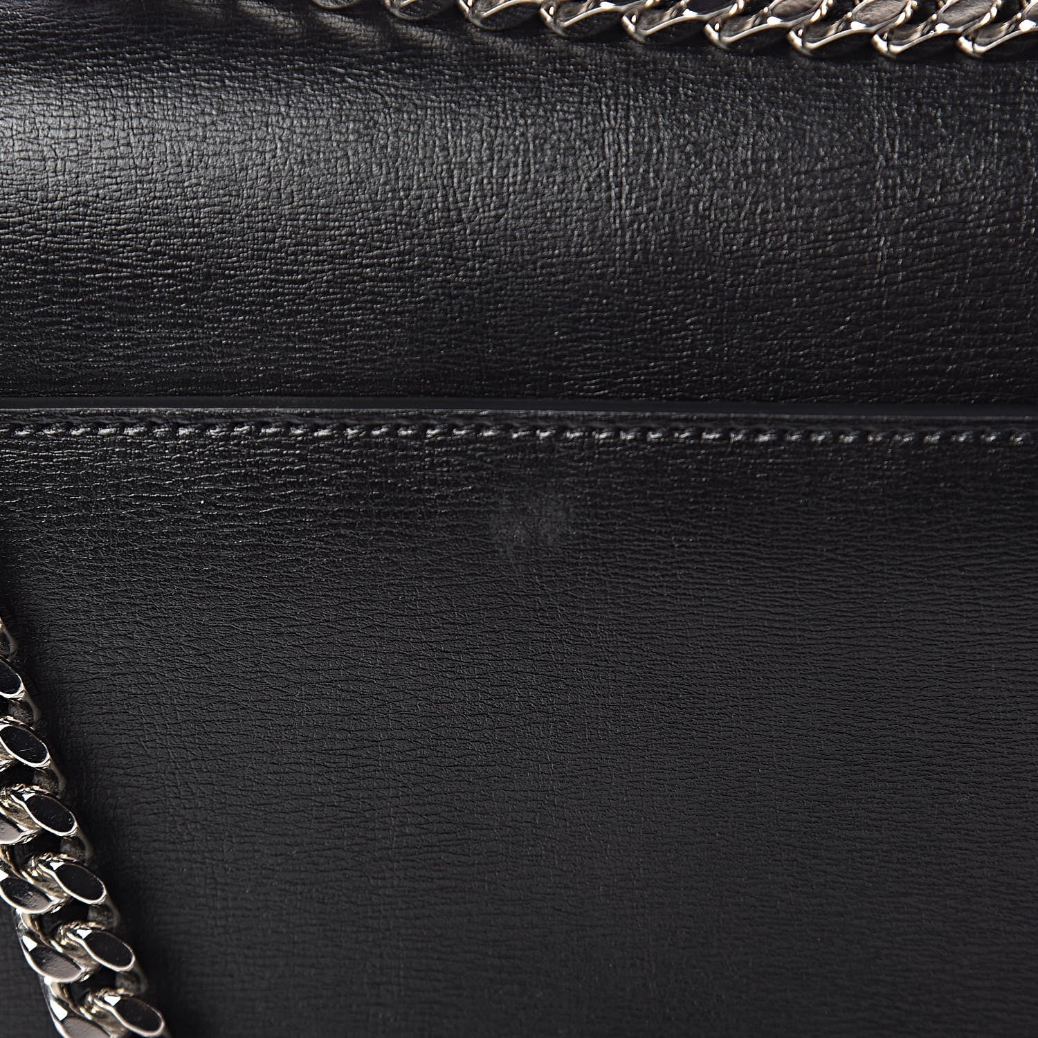 Saint Laurent Calfskin Large Monogram Sunset Black 11 of 11