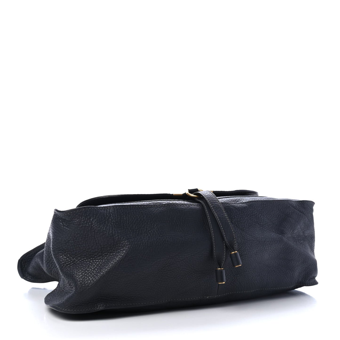 Calfskin Large Marcie Satchel Royal Navy