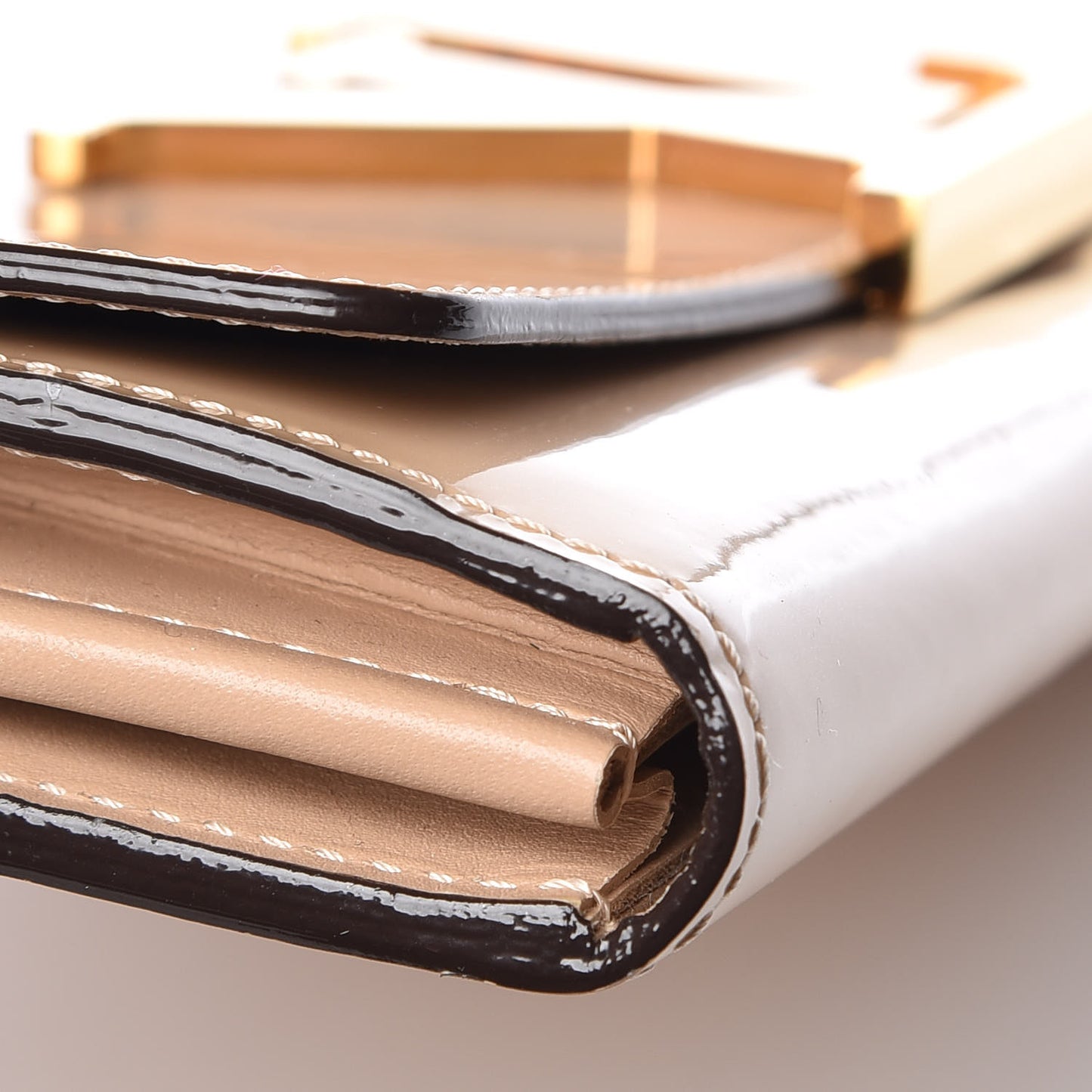 Patent Louise Wallet Dune