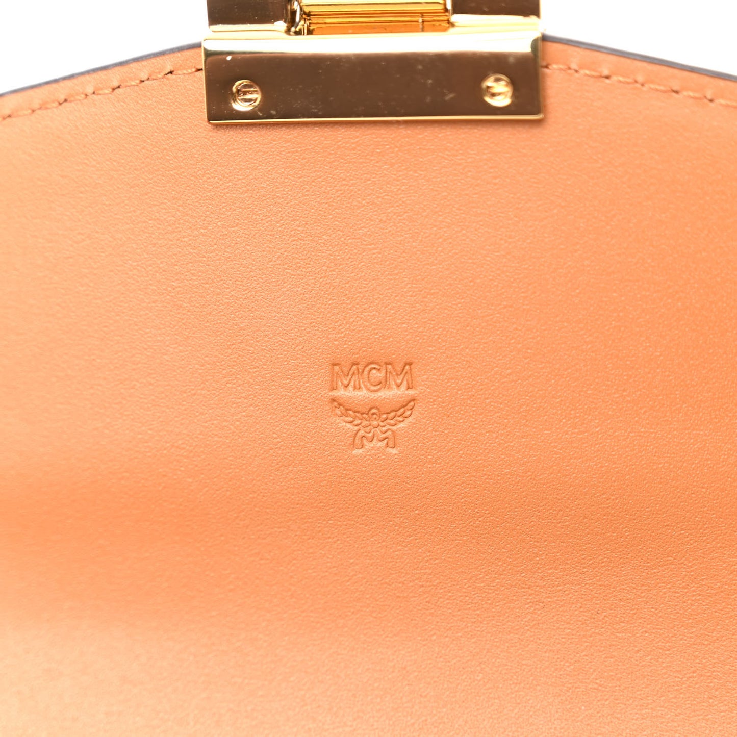 Visetos Large Patricia Wallet On Chain Cognac