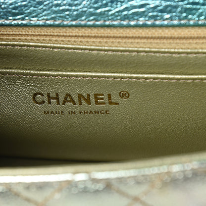 Chanel Metallic Goatskin Quilted Mini 2.55 Reissue Flap Multicolor 5 of 9
