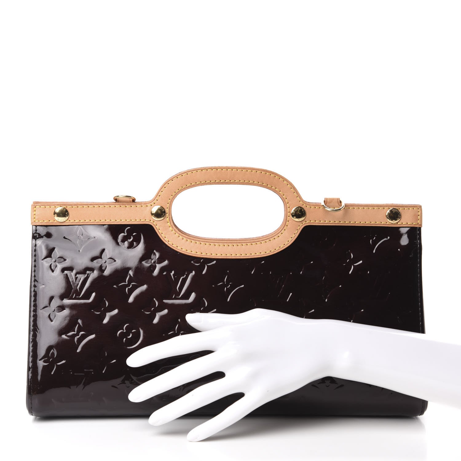 Louis Vuitton Vernis Roxbury Drive Amarante 2 of 10