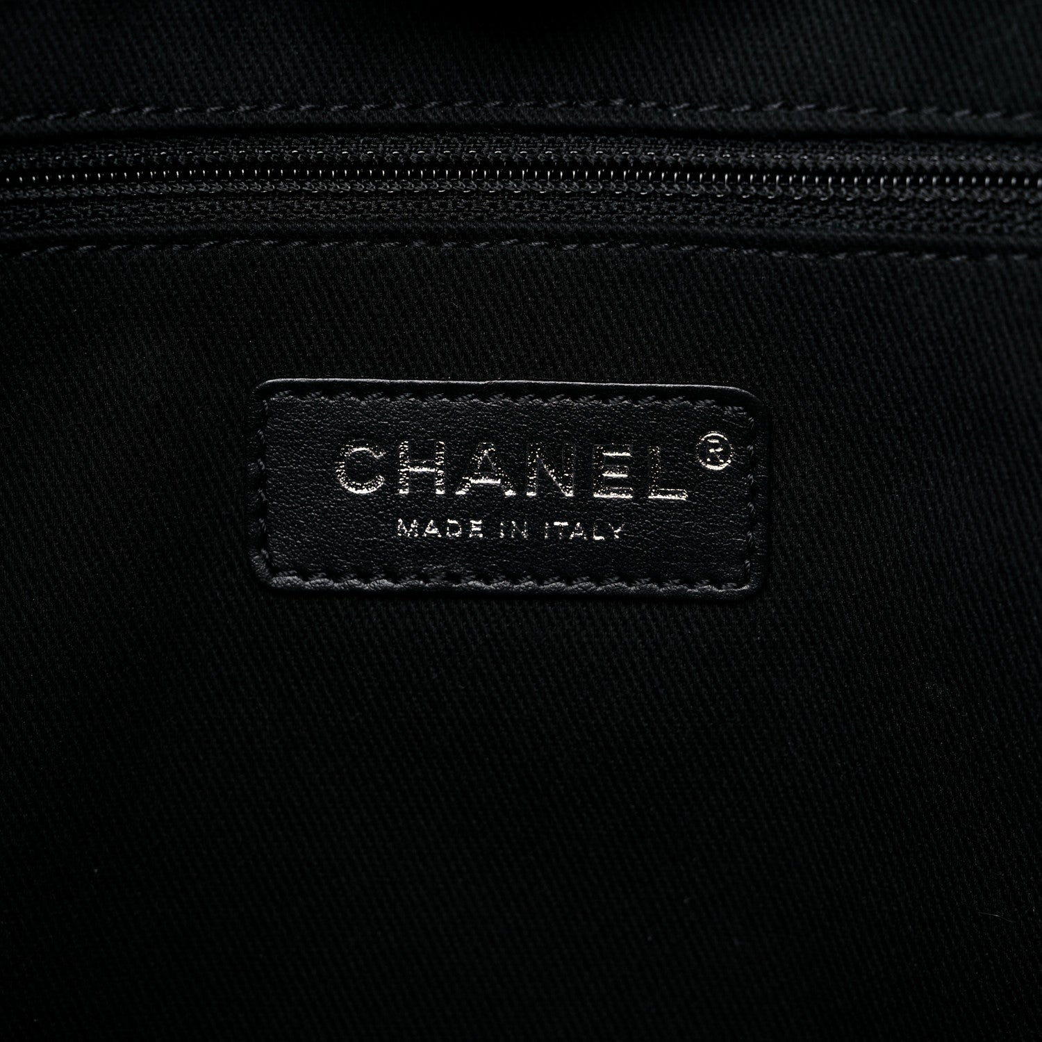 Chanel Mixed Fibers Calfskin Small Deauville Tote Black 5 of 8