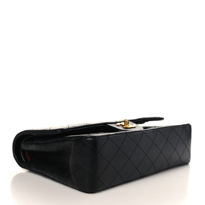 Chanel Lambskin Quilted Medium Double Flap Black 4 of 9