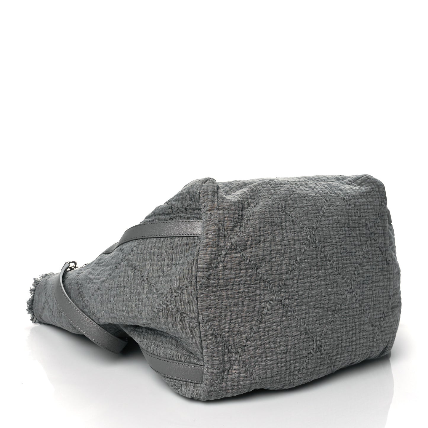 Canvas Small Double Face Tote Gray
