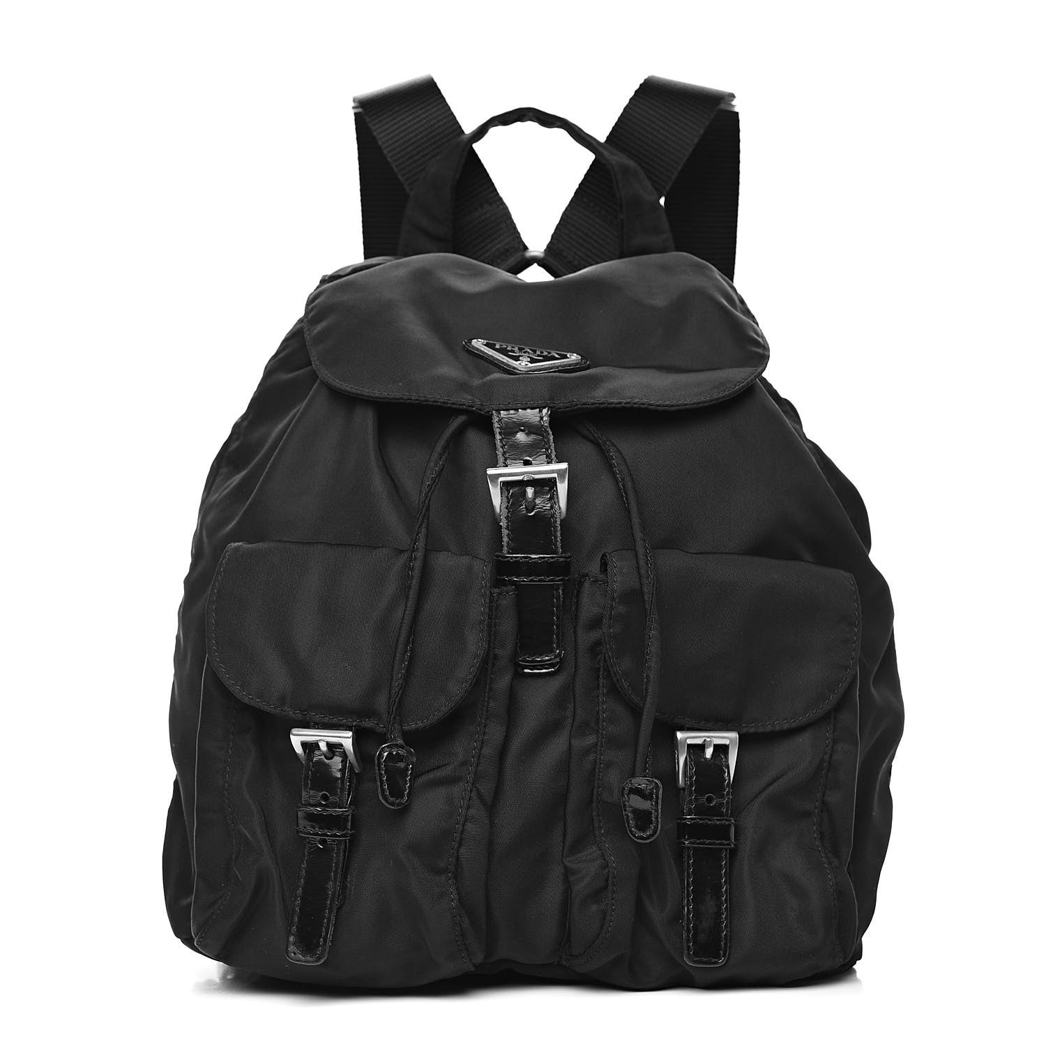Prada Nylon Vela Small Backpack Black 1 of 11