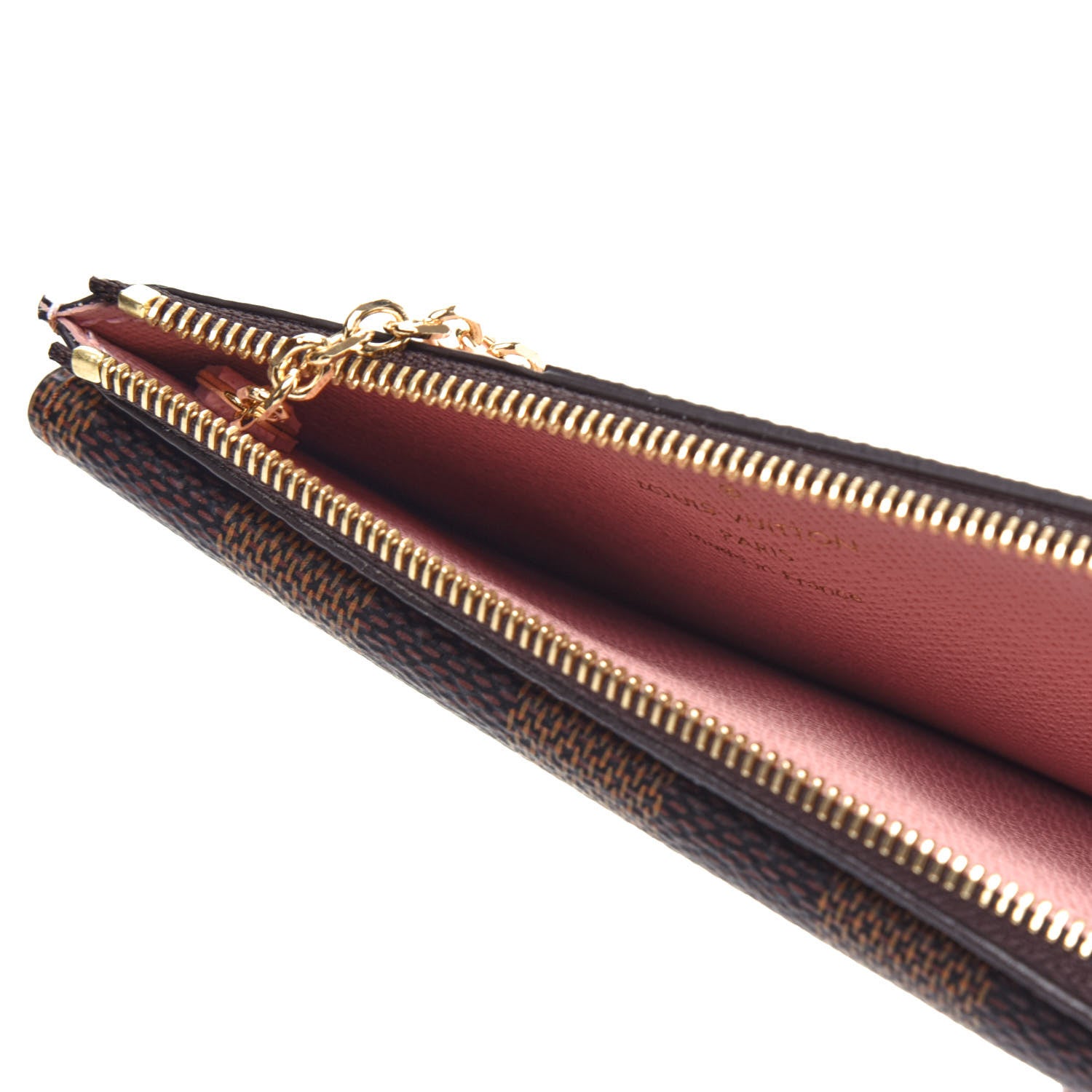 Louis Vuitton Damier Ebene Recto Verso Card Holder Rose Ballerine 5 of 7