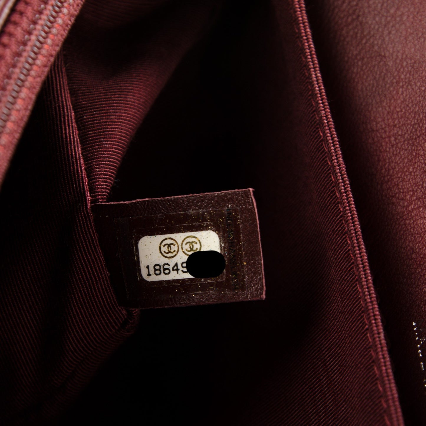 Calfskin Small Boy Reverso Flap Dark Red