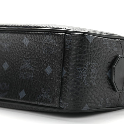 MCM Visetos Camera Crossbody Bag Black 8 of 9