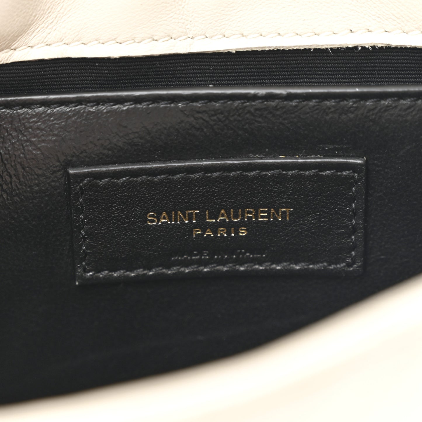 Lambskin Quilted Monogram Mini Nolita Crema Soft