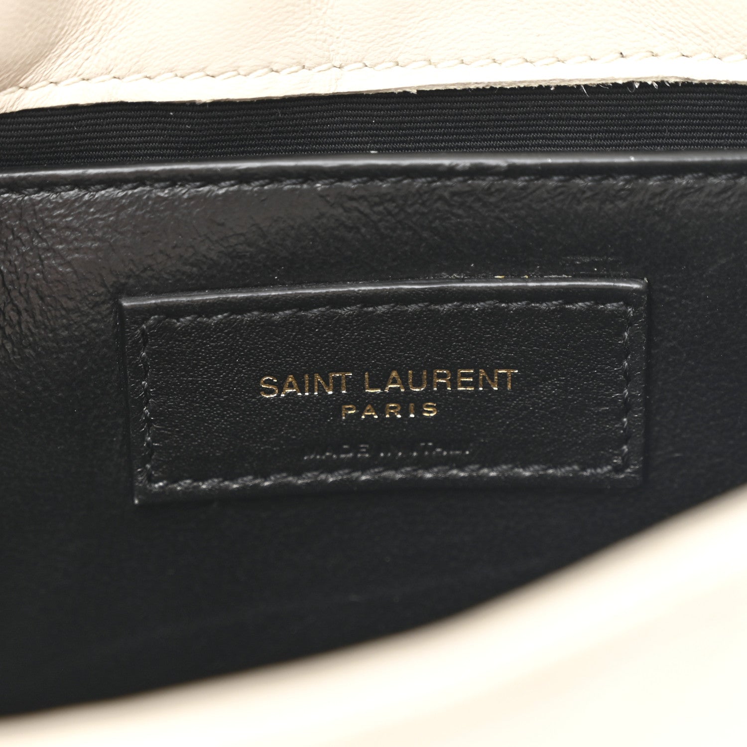 Saint Laurent Lambskin Quilted Monogram Mini Nolita Crema Soft 6 of 10