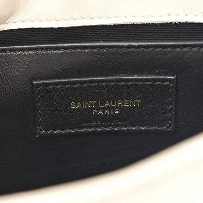 Saint Laurent Lambskin Quilted Monogram Mini Nolita Crema Soft 6 of 10