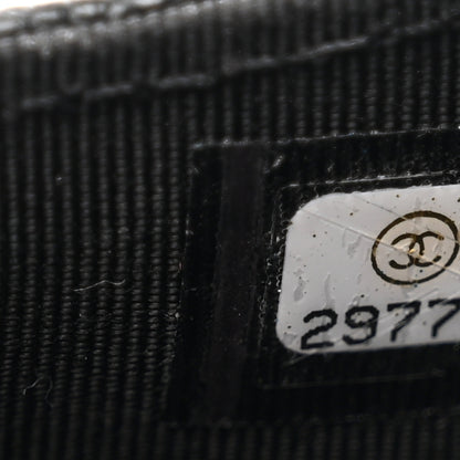 Chanel Caviar Quilted CC Zip Card Holder Black 7 of 8