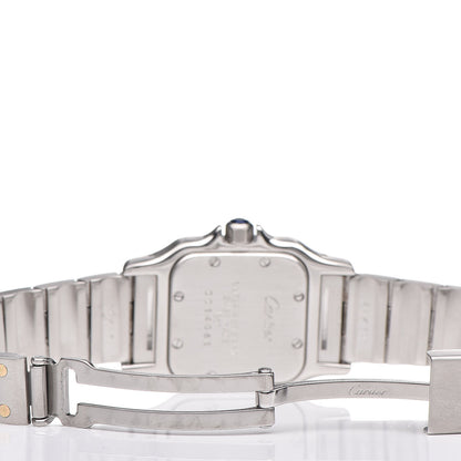Cartier Stainless Steel 18K Yellow Gold 24mm Santos De Cartier Galbee Quartz Watch 5 of 6