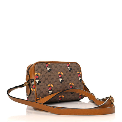 Gucci X DISNEY Mini Vintage GG Supreme Monogram Mickey Mouse Shoulder Bag Beige Vintage Sun Oil 3 of 6