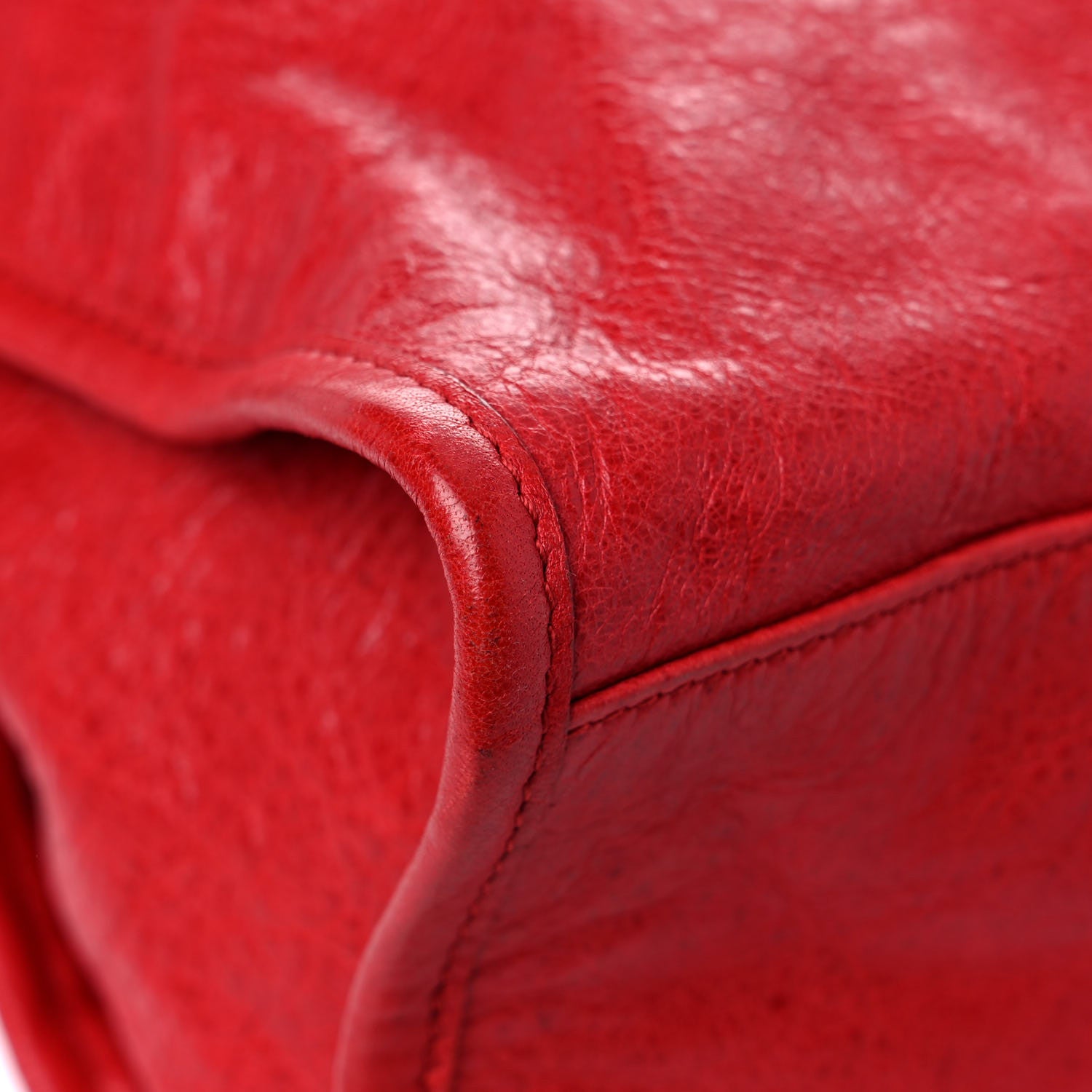 Balenciaga Agneau Classic Hardware City Rouge Coquelicot 10 of 24