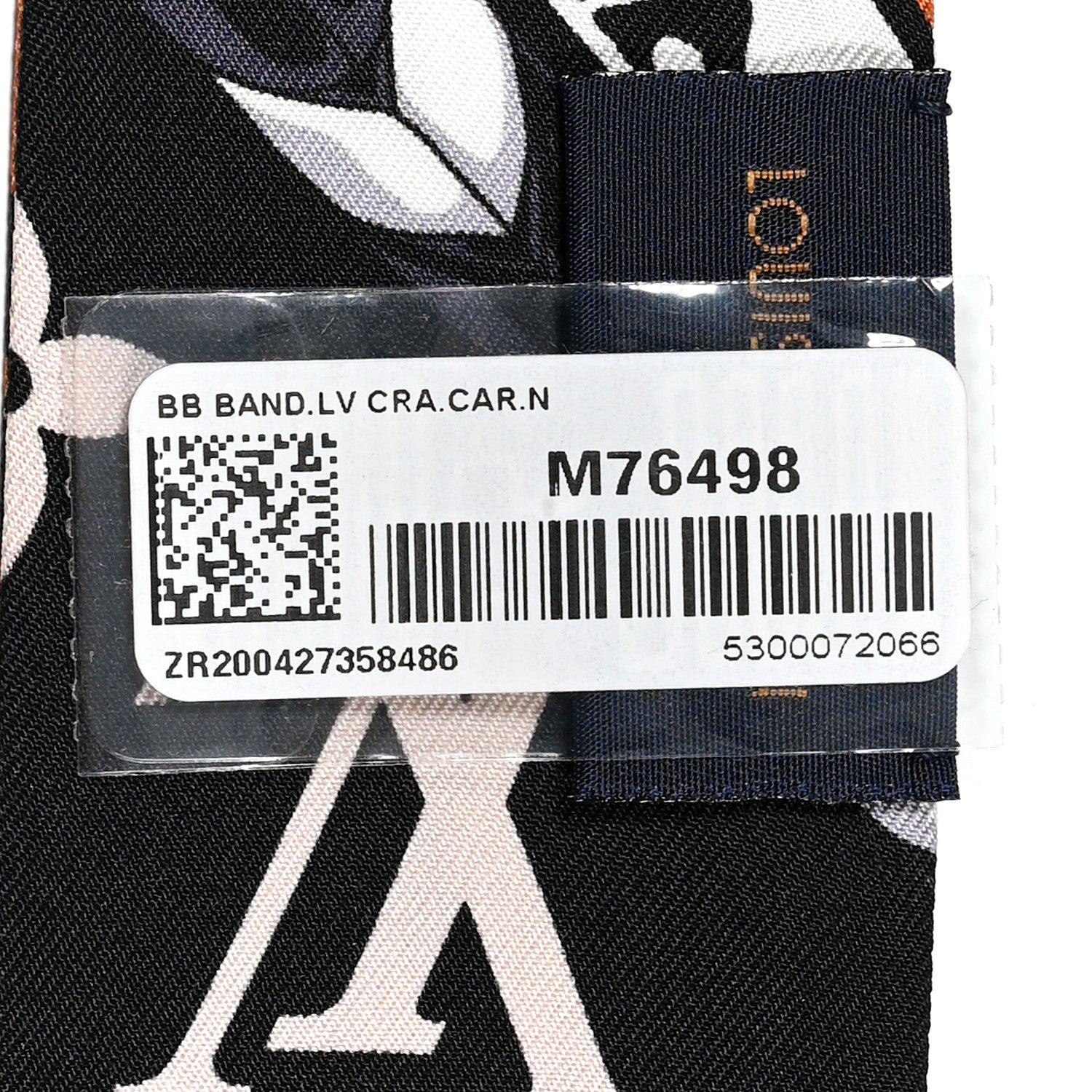 Louis Vuitton Silk Monogram LV Crafty Bi Color BB Bandeau Caramel Black 3 of 3