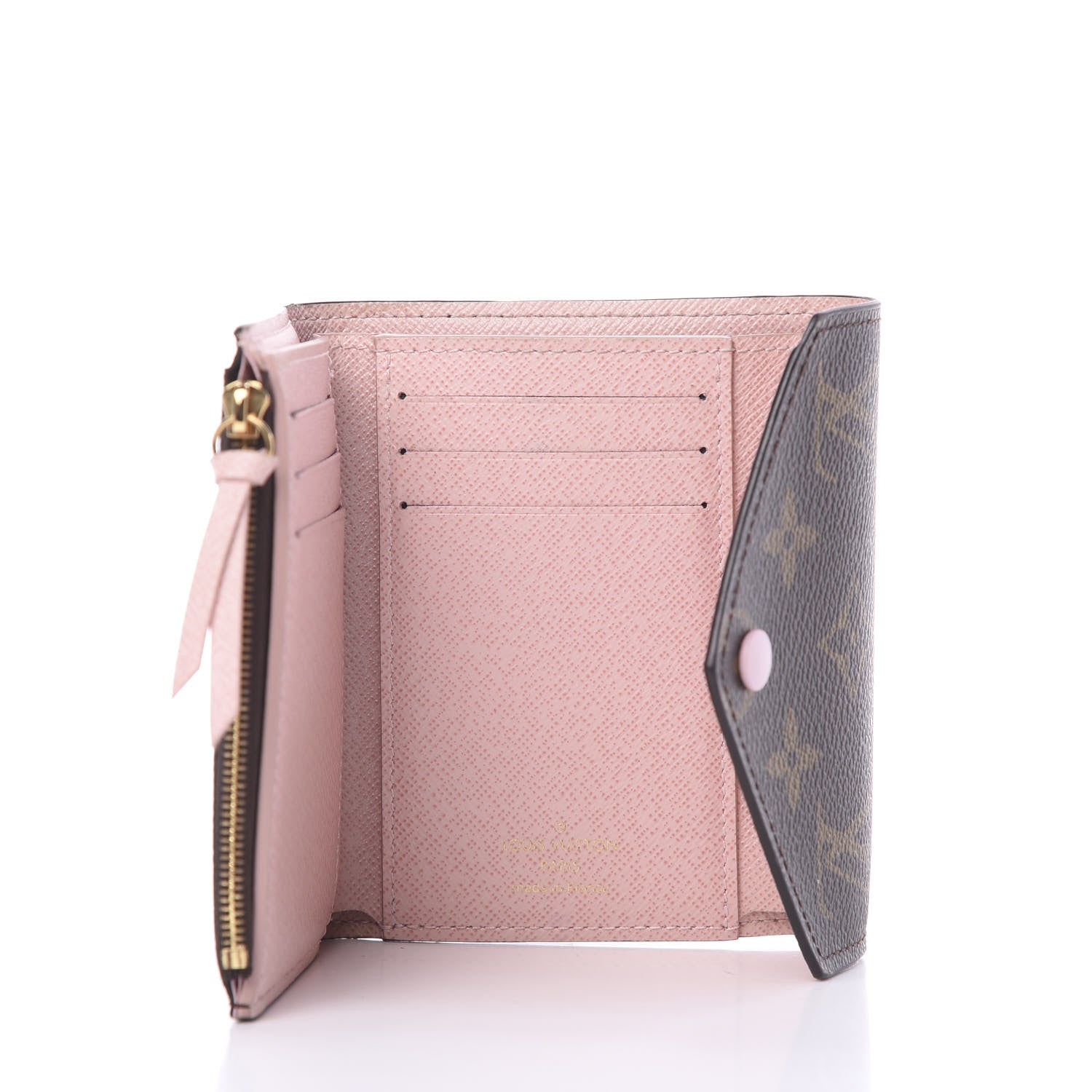 Louis Vuitton Monogram Victorine Wallet Rose Ballerine 4 of 7