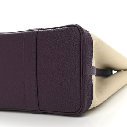 Hermes Toile Militaire Negonda Garden Party 30 TPM Beton Cassis 10 of 11