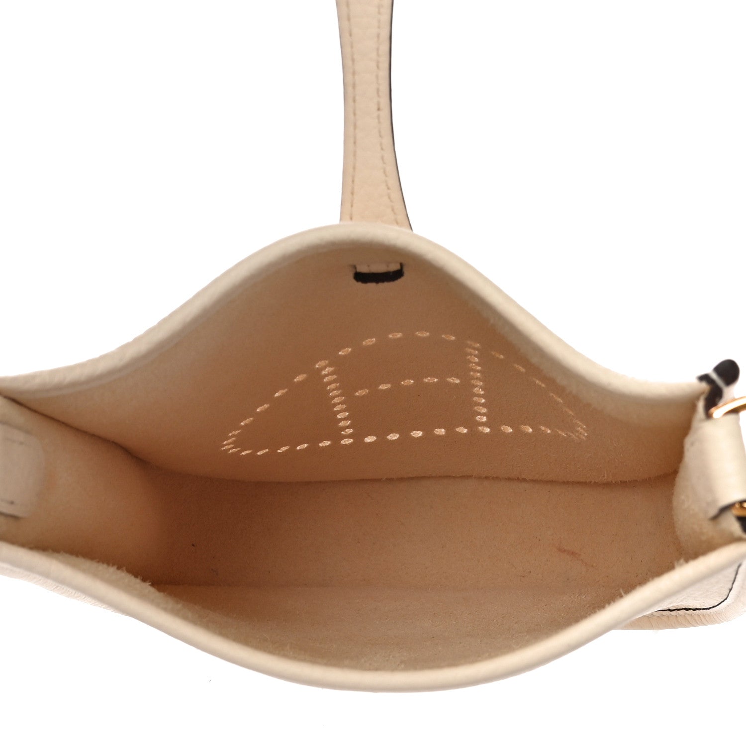 Hermes Taurillon Clemence Amazone Evelyne TPM Nata Craie 5 of 10