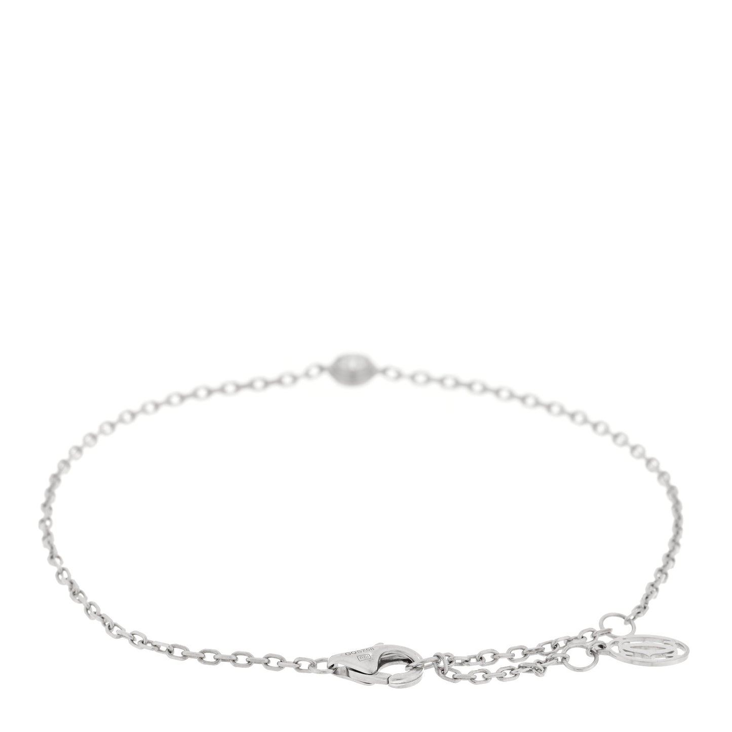 18K White Gold Diamond LM D'Amour Bracelet