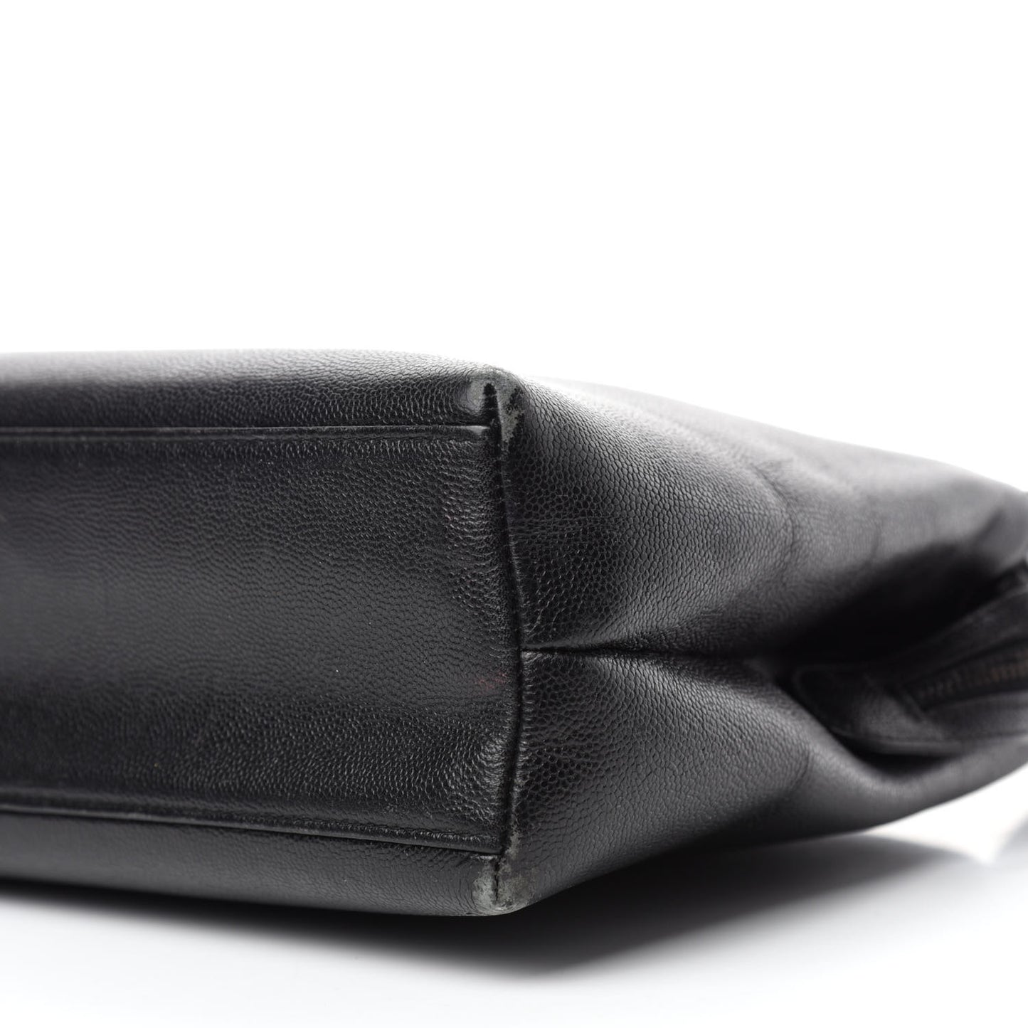 Caviar Small Shopping Tote Black