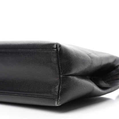 Chanel Caviar Small Shopping Tote Black 7 of 19