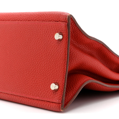 Hermes Togo Kelly Sellier 32 Rouge Vif 9 of 16