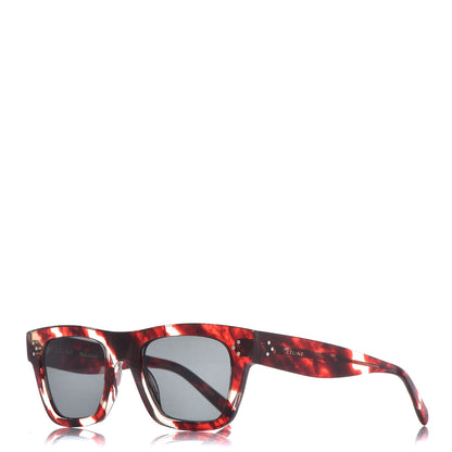 Celine Acetate Black Frame 02 Sunglasses CL40009I Red Havana 1 of 7