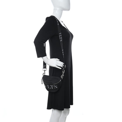 Valentino Garavani Nylon VLTN Shoulder Bag Black 2 of 9