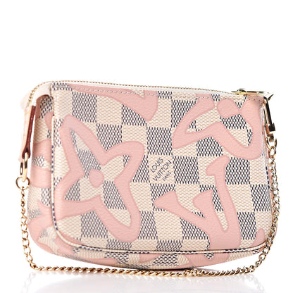 Louis Vuitton Damier Azur Tahitienne Mini Pochette Accessories 3 of 8