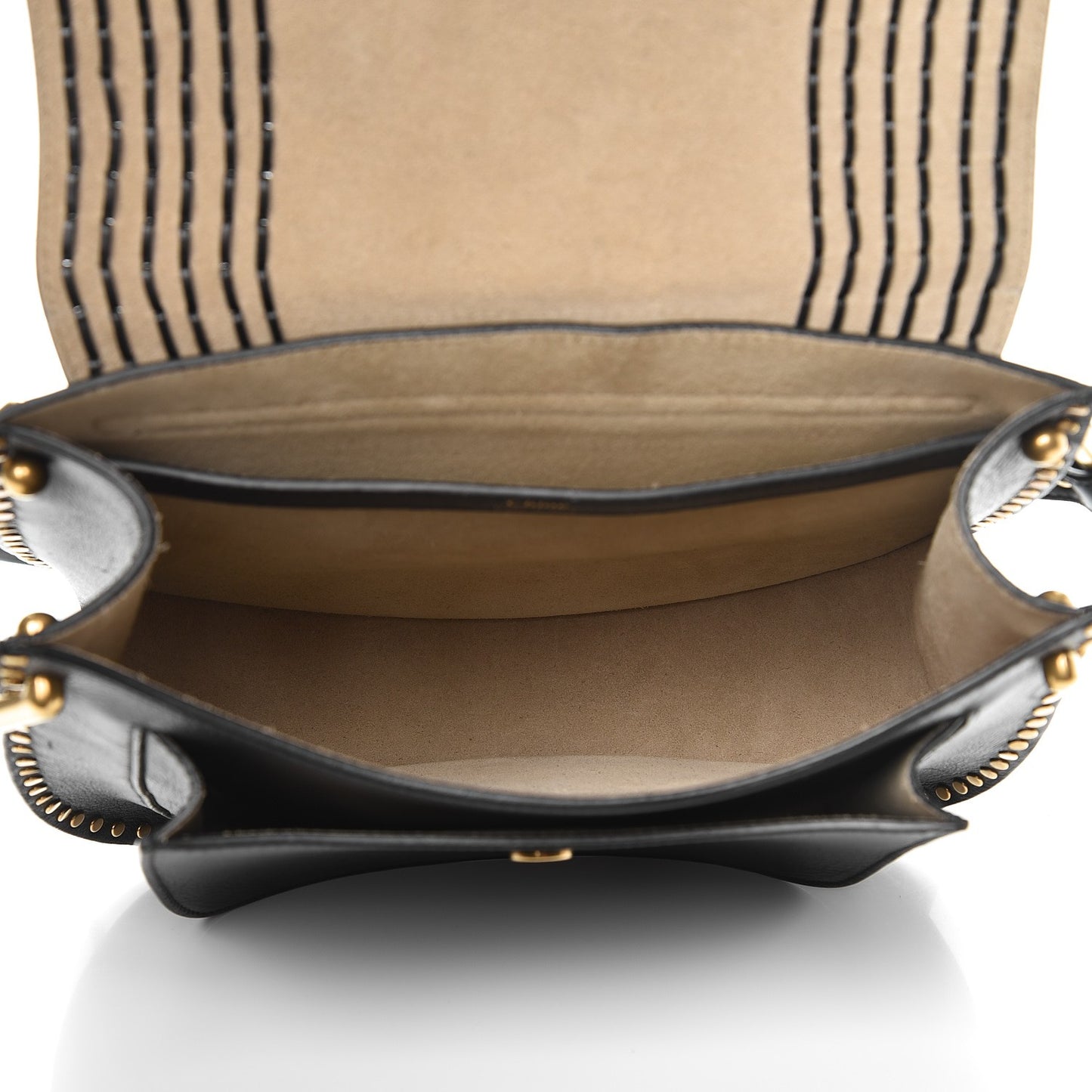 Calfskin Braided Medium Hudson Shoulder Bag Black