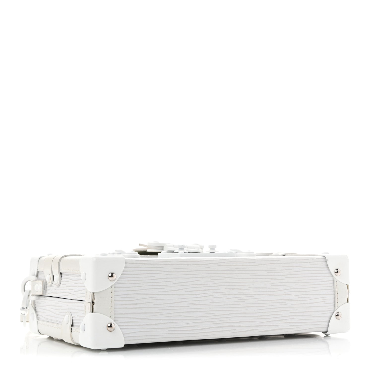 Louis Vuitton Epi Monochrome Petite Malle White 4 of 14
