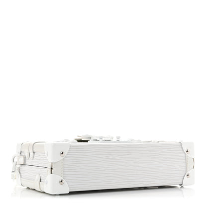 Louis Vuitton Epi Monochrome Petite Malle White 4 of 14