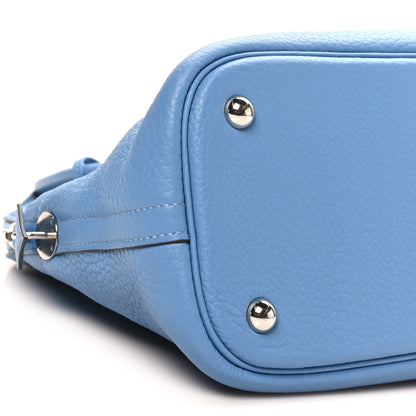 Hermes Taurillon Clemence Bolide 31 Bleu Paradis 9 of 10