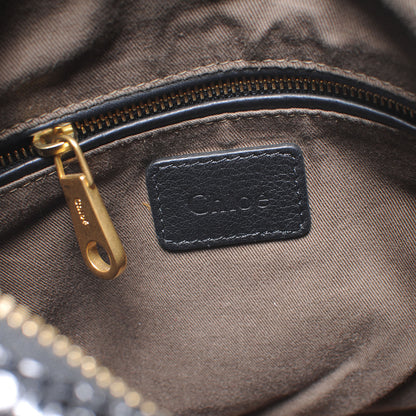 Chloe Python Medium Marcie Hobo Black 6 of 8