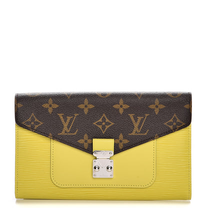 Louis Vuitton Epi Monogram Marie Rose Wallet Pistache 1 of 8