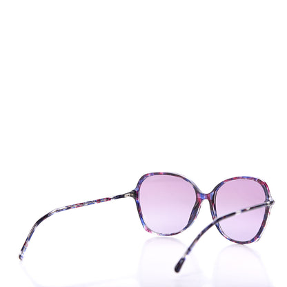 Chanel Acrylic CC Sunglasses 5344 Purple Multicolor 4 of 7