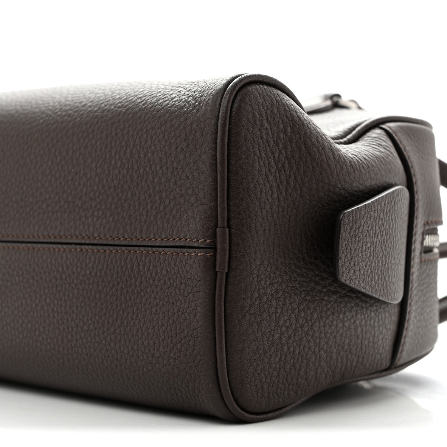 The Row Grained Calfskin EW India Deep Brown 9 of 12