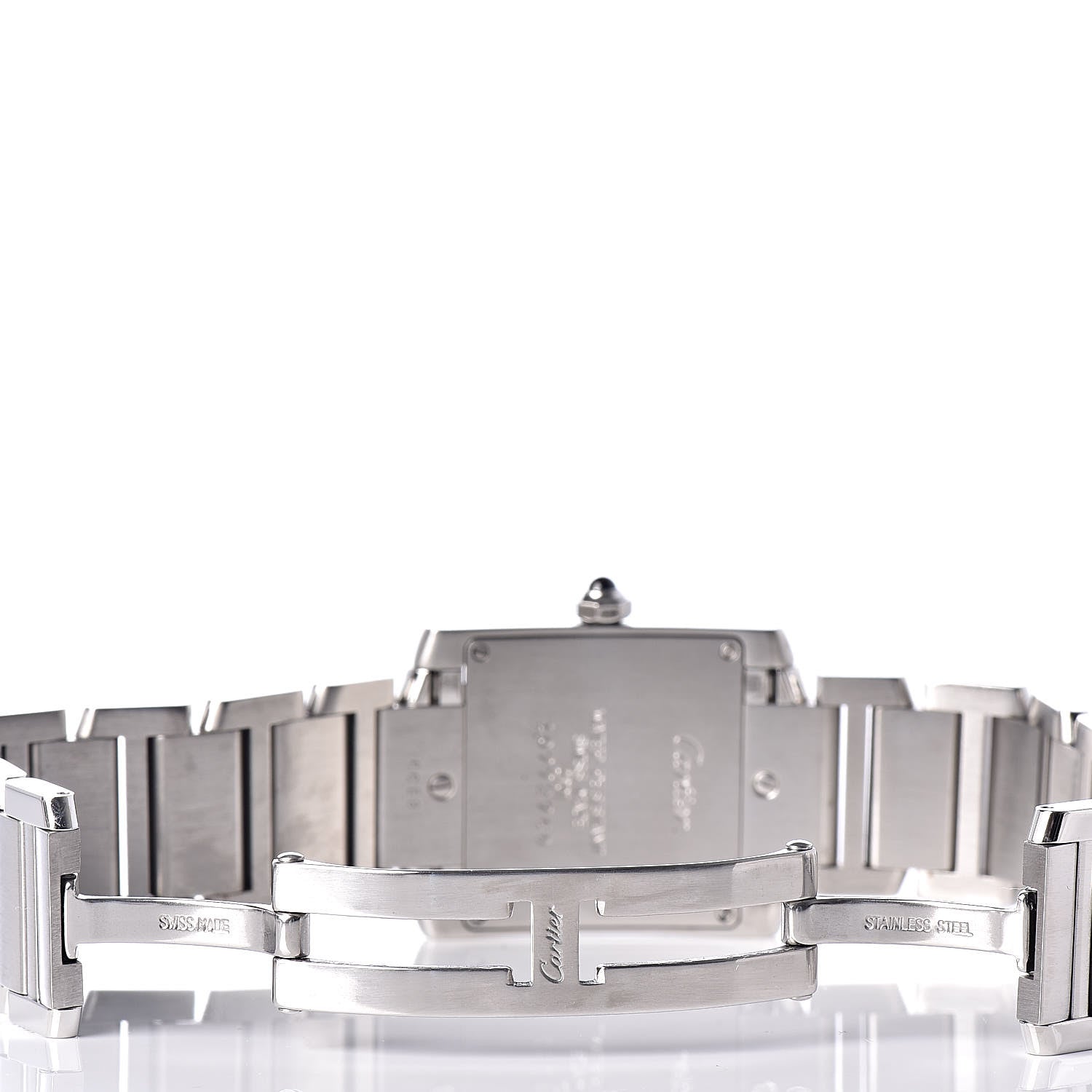 Cartier Stainless Steel 25mm Tank Francaise Quartz Watch 6 of 10