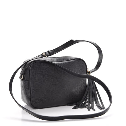 Gucci Pebbled Calfskin Small Soho Disco Bag Black 3 of 7