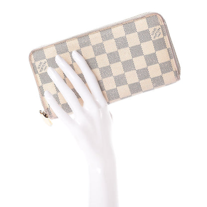 Louis Vuitton Damier Azur Zippy Wallet 2 of 15